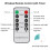 LED Flameless Candles Pack of 6 with Timer and Remote 4