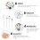 UNOMOR Stainless Steel Forks Set for Camping 3
