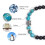 Jade Beaded Bracelet String 8mm Adjustable Jewelry Making 3