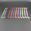 Silicone Eyeglass Straps Black Glass Strings 2 Pcs 4