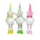 Sruoe Easter Doll Ornament Light-Up Elf Bunny Gnome Spring 2