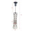 Portable  Pitter Remover Tool 304 Stainless Steel Kitchen Tool Silver Fruit Pit Remover for  Jam Press Type 6