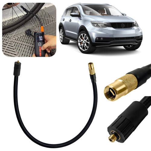Leak Proof Tire Inflation Gun Adapter 6mm Male Thread 1
