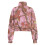 Women's Oversize Quarter-Zip Sweatshirt Mock Neck Camo 5