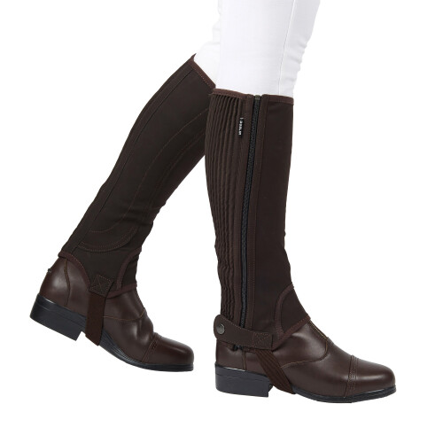 Dublin (Small, Brown) Dublin Childrens/Kids Easy-Care Half Chaps II 2