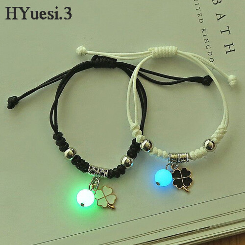 Luminous Cat Star Moon Cross Charm Bracelet Set 2 pcs 2