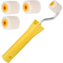 Rodillos de Pintura para Retoques, Bordes o Esquinas, Rodillo Pequeño, Pincel, Herramienta para Pintar Esquinas Pequeñas, Pinceles