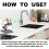 Cockroach Station Ornament for Home Decor 2PCS 3