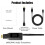 -Compatible EARC ARC to  Transmitter,Audio Extractor Converter, Sync Connect 2 Devices, CEC Volume Control 4