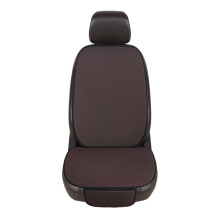Car Seat and Backrest Cooling Set Coffee 3D Mesh 2-Piece
