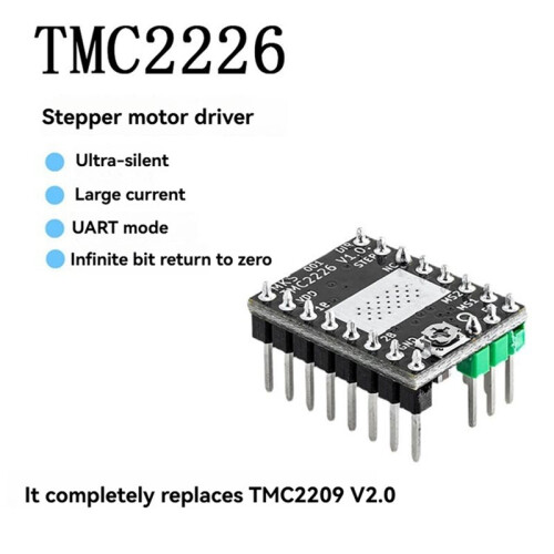 TMC2226 Stepper Motor Driver Ultra-Quiet High-Current UART Mode 3D Printer Parts 2