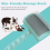 Dog Brush Stiff Bristles Extra Long Needles Green 2