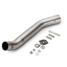 For Z750 Z 750 2004 2005 2006 2007 2008 Fits 51mm Motorcycle Exhaust Muffler Link Middle Tube Connect Pipe