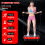 Power Vibration Plate Vibrating Machine Platform Exercise Body Shaker Massager A 4