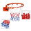 Heavy Duty Basketball Net Nylon Regulation Size 4