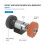 Bench Grinder Electric Edge Sharpener for DIY Jewelry and 5