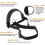 Nylon Dog Muzzle Adjustable Loop for Small Medium Large Dogs 4