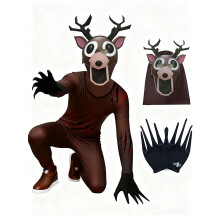 Forest Sports Clothing Set with Deer Monster Design