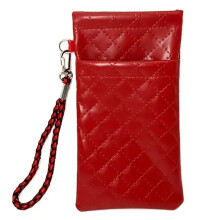 Women's Foldable Eyeglass Case with Adjustable Strap and