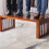 2Pack Folding Brackets, Lock Extension Support Bracket Foldable Self Lock Hinges with Screws for Table Bed Leg Feet 5