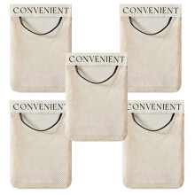 Large Capacity Mesh Storage Wall-Mounted Multifunctional Storage Bag for Groceries Reusable Kitchen Storage Tool