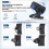 360 Magnetic Backpack Clip for  Osmo  with Wrist Strap Mount Action Camera Hands-Free Holder Kit 5
