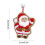 D Style Christmas Hand Towel with Hanging Loop 1 Pack 3