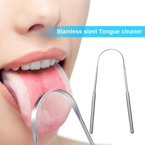 Zungenschaber Edelstahl 3er Pack Silver 2