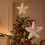HomeKingdee Glitter Star Tree Topper Champagne 2
