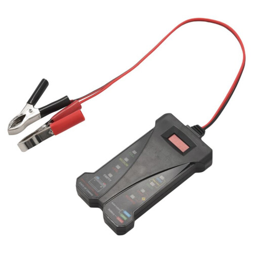 3X MP0514A 12V Digital Battery Tester Voltmeter and Charging System Analyzer with LCD Display - BLACK VERSION 1