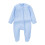 Baby Romper Soft Long Sleeve Footed Jumpsuit Solid Color 1