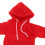 Doll Hoodie Red Long Sleeve 1/12 Scale 7