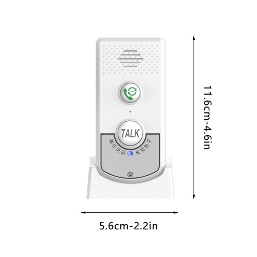 Wireless Doorbell with Voice Intercom 1000m Range 1