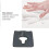Bed Cushion for Buttocks Pressure Relief Triangular Shape 4