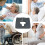 Bed Cushion for Buttocks Pressure Relief Triangular Shape 5