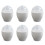 Microwave Egg Steamer Portable White Mini Egg Cooker 2