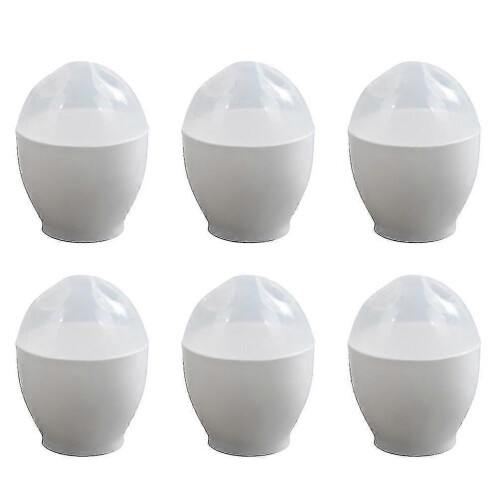 Microwave Egg Steamer Portable White Mini Egg Cooker 1