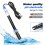 PH Electrode Probe with BNC Connector 0-14pH Range Water Quality PH Sensor for Lab Aquarium Industrial Pool PH Meter 5