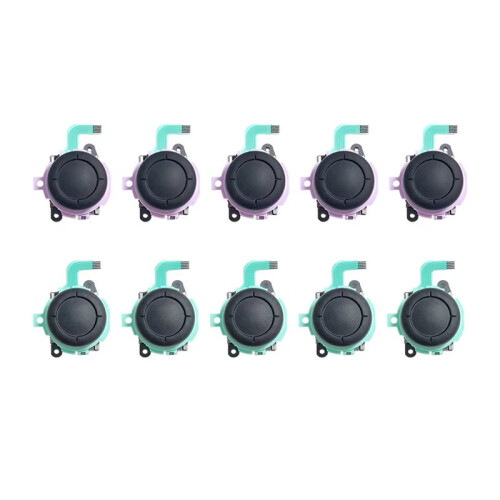 10pcs Thumbstick Replacement for    3D Analog Joystick for NS2  Left Right Button 1