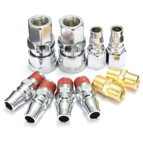 Air Compressor Connector Set 1/4 Inch 10 Pcs 1