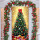 Jultomtens dörrskydd i polyester, 91 x 183 cm 4