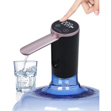 Electric 5-Gal Water Bottle Pump with LCD Display and