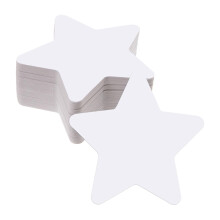 Star Paper Cutouts 3.5 Inch Five-Pointed 100 Pcs