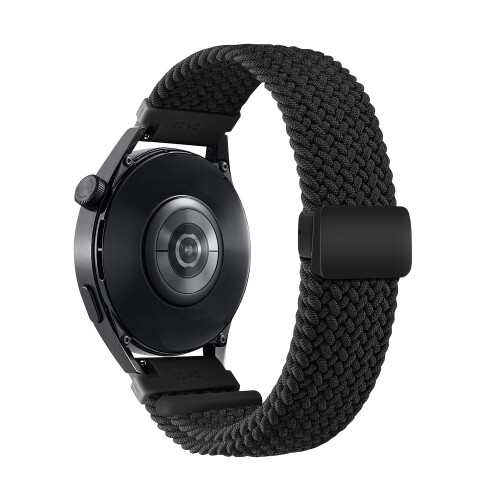 Correa de reloj con cierre magnético - 22 mm Black 1