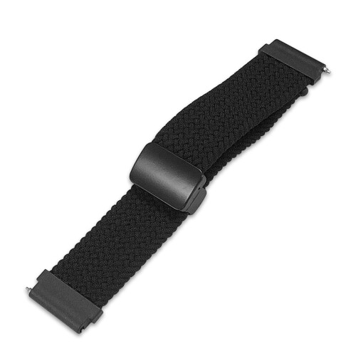 Correa de reloj con cierre magnético - 22 mm Black 2