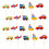 Cake Toppers Chocolate Transport Vehicles 20 Pcs 6