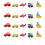 Cake Toppers Chocolate Transport Vehicles 20 Pcs 8