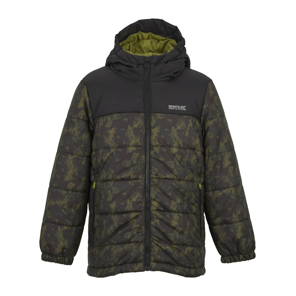 Regatta  Kids Kids Lofthouse Insulated Jacket - Black/Distress - 8-9 Years - Image 4
