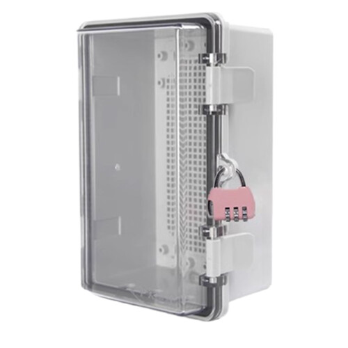 Outdoor Electrical Safety Box Weatherproof Locking Power