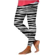 Women's Halloween Mummy Print Leggings Stretchy